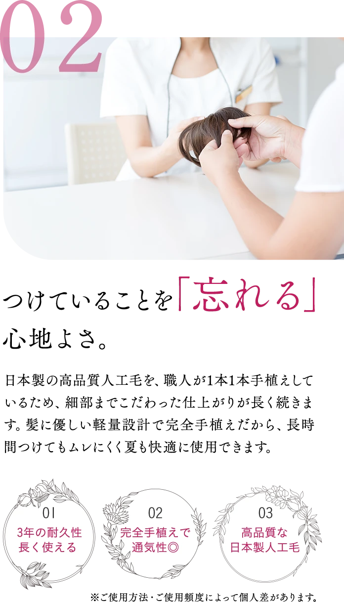 02 つけていることを「忘れる」心地よさ。